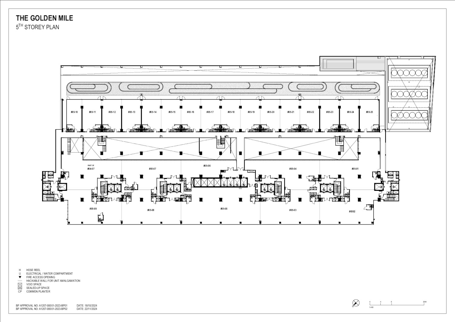 The Golden Mile #5 Loft Executive Offices Floor Plan