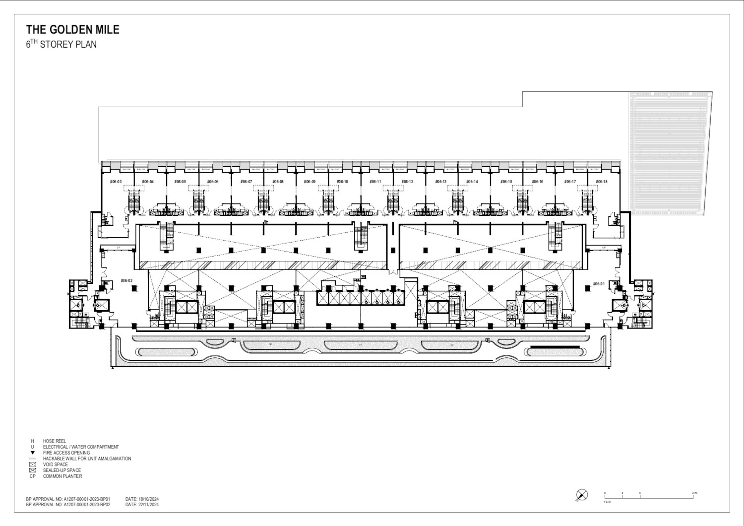 The Golden Mile #6 Loft Suites Offices Floor Plan